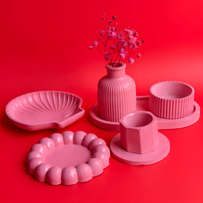 Bosom Gypsum Decor Set