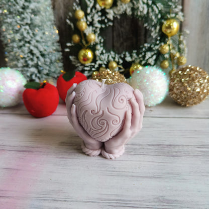 Heartful Embrace Candle - Christmas Collection