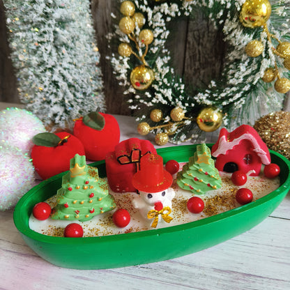 Santa's sleigh  | Christmas Themed Boat Candle