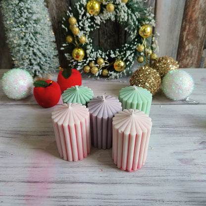 Minimalist Christmas Candles | 1pc