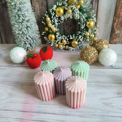 Minimalist Christmas Candles | 1pc
